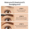 Magic Eyebrow Pencil, Waterproof 3D Microblading Eyebrow Pencil Contour Pen,