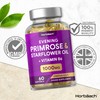 Evening Primrose and Starflower Oil Capsules 1000mg | with Vitamin