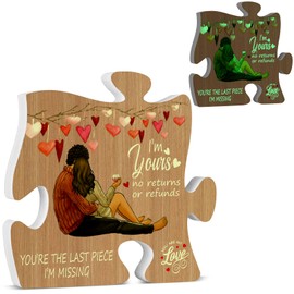 DRMFLE PVC Luminous Ornament with Inspiring Quotes, Handcrafted Glow-in-the-Dark Decorative Ornament for Home Office Bedroom, Birthday Gift for Son Daughter Friends, Anniversary