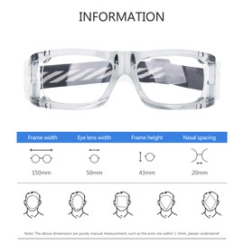 SooGree Gafas deportivas – Gafas de raquetbol protectoras para hombres y mujeres con amortiguación y antivaho con correa ajustable (marco gris almohadilla blanca)