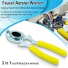 Faucet Wrench - Aerator Removal & Replacement Tool for Kitchen