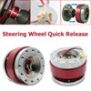 Baceyong Steering Wheel Hub Adapter Quick Release Cam Kit For