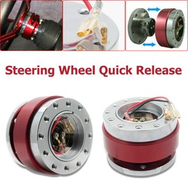 Baceyong Steering Wheel Hub Adapter Quick Release Cam Kit For Universal 6 Holes Wheels (