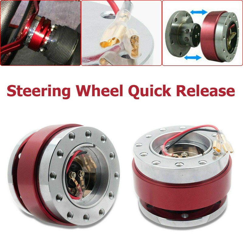 Baceyong Steering Wheel Hub Adapter Quick Release Cam Kit For