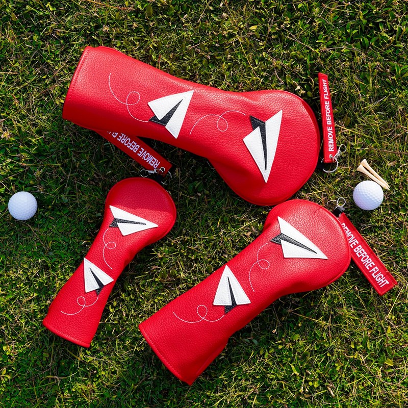 LZFAN Golf Club Covers with Remove Before Flight Design Key