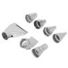 7Pcs 35mm Heat Gun Nozzle Set Stainless Steel Hot Air