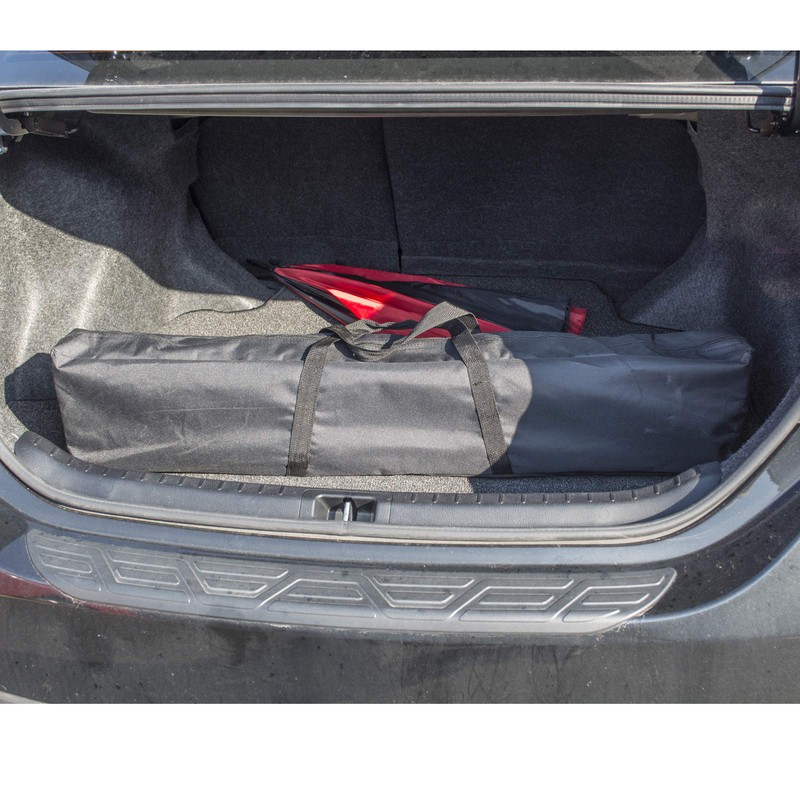 Buffalo Tools FFBAT40 Folding Bamboo Adj Table 40In, Brown