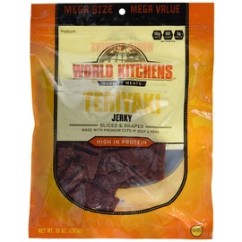 World Kitchens Jerky, Teriyaki, 10 Ounce