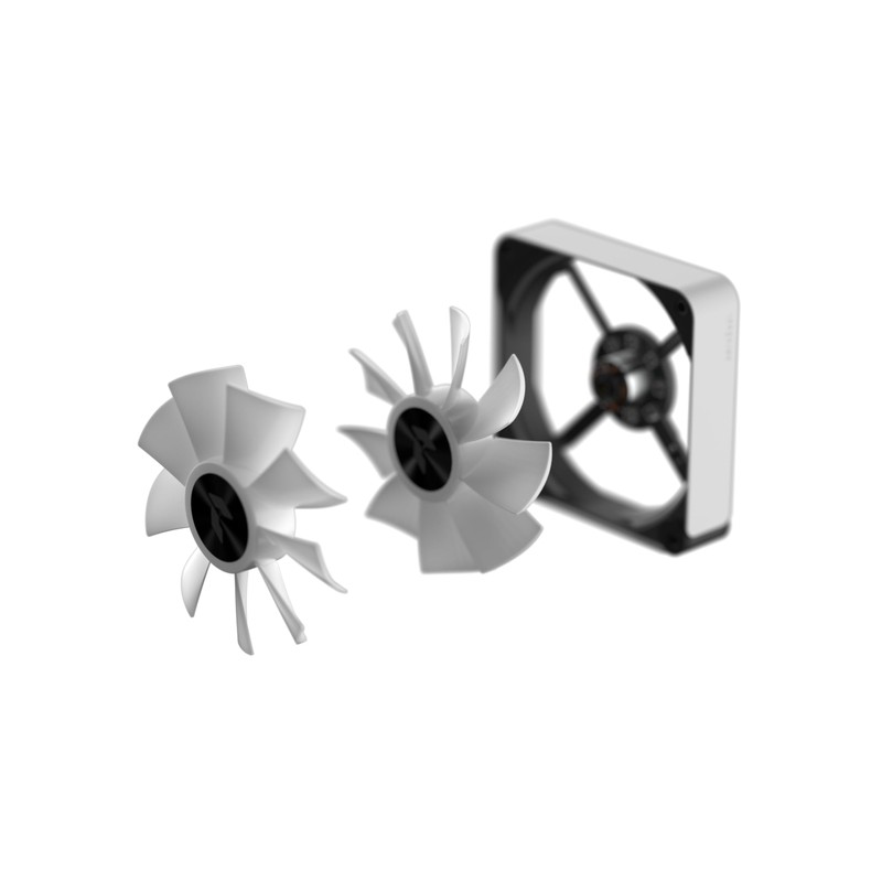 APNX FP2 Black Performance ARGB Fan, 120mm, 30mm Frame Width,