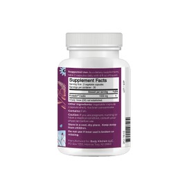 Body Kitchen Pro-Elastin, 1000 mg Elastin Supplement, Help Reduce Signs of Aging, Improved Skin Health, Firmness & Elasticity, Fewer Wrinkles, Veggie Caps, (Pack of 2)