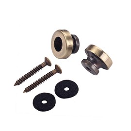 RuiJOTWAT Bronze Electric Guitar Strap Buttons Locks Straplock For St Tl