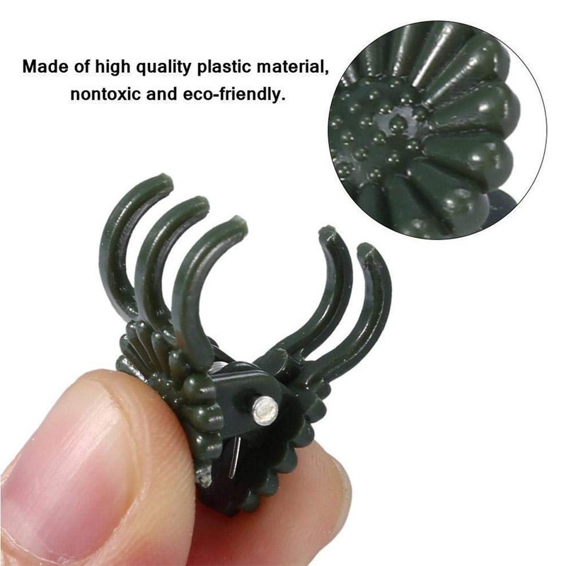 SOOGGI Plant Strut Clips, Attracting Clips, Set of 100, Plant