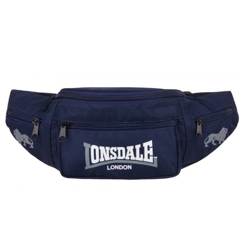 Lonsdale Belt Bag Hip Black/Grey