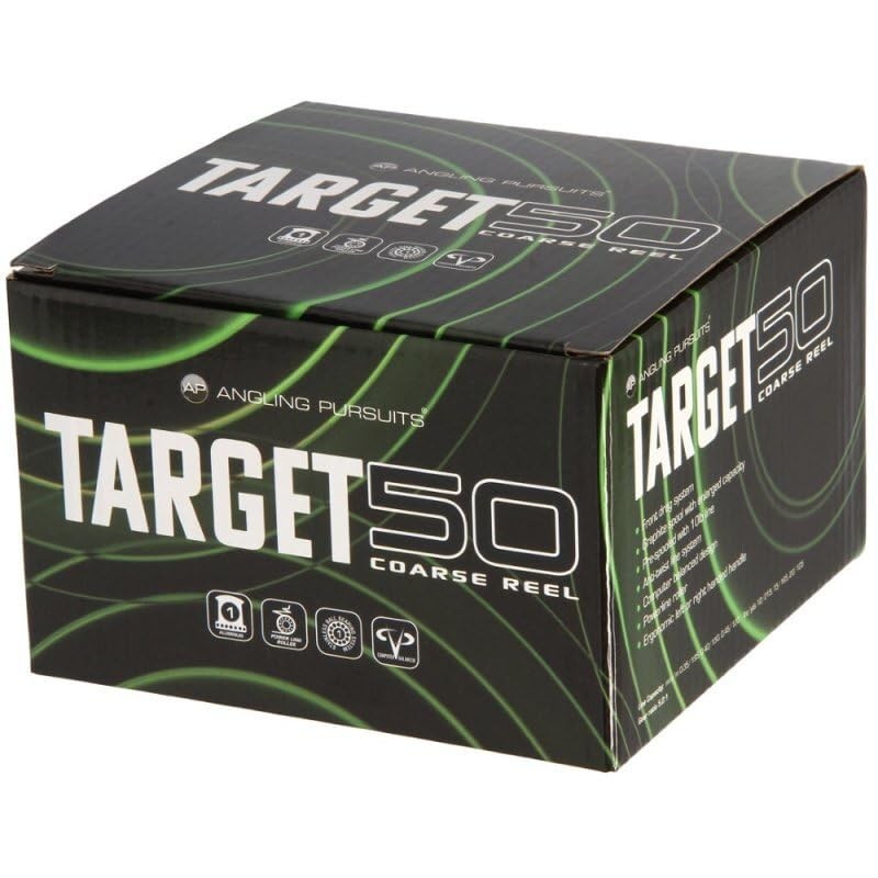 Target 50 Allround Fishing Reel with Front Brake Pack of