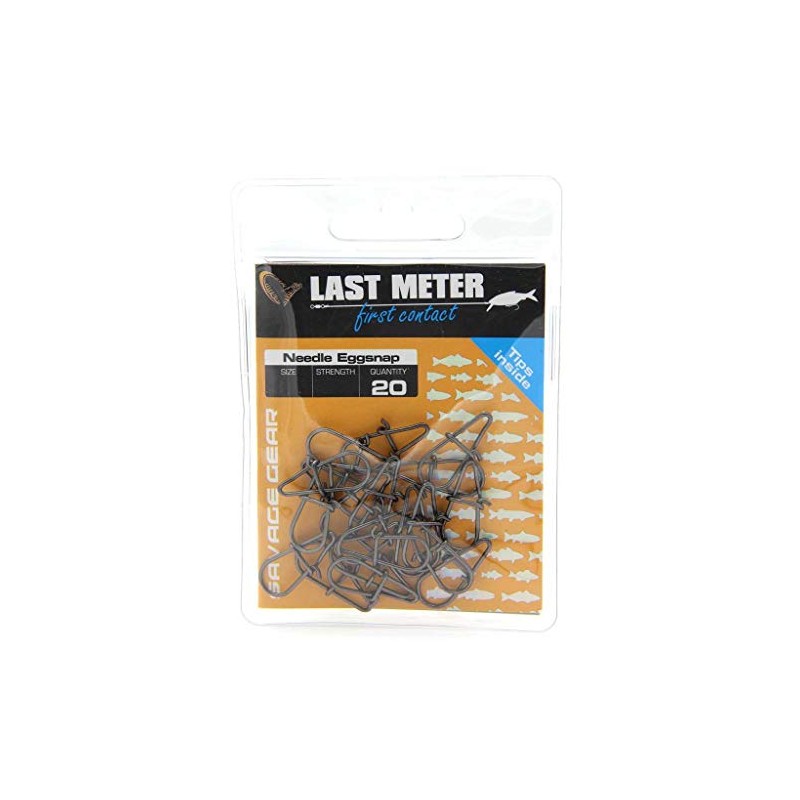 SavageGear Needle Egg Snap Medium 42kg Qty20