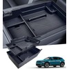 Katorn Double Layer Center Console Organizer Tray Storage Box for