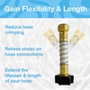 PRECISION PUREFLOW Flexible Garden Hose Extender and Water Filter Bundle