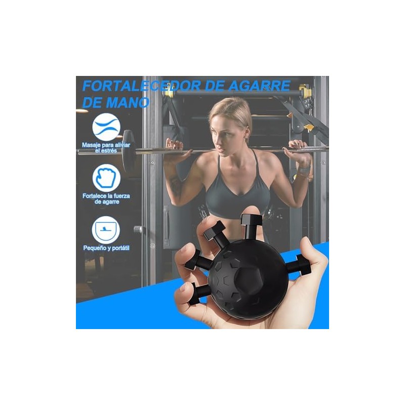 2PCS Ejercitador de Mano, Hand Grip, Antebrazo Ejercitador, Ejercitador de