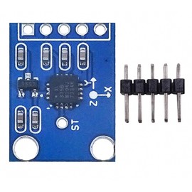 PAMEENCOS 1pcs GY‑61 ADXL335 3‑5V Triple Axis Accelerometer Tilt Angle Module Accelerometer Angle Sensor Module Tilt Angle Module Digital Gravity Angle Sensor Tilt Angle Module