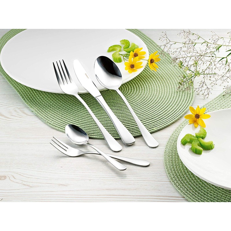 Esmeyer 156-118 12-teiliges Löffel-Set Modell "Sylvia", 18/0 Edelstahl, poliert -