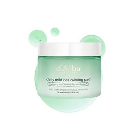 d'alba Piedmont Daily Mild Cica Calming Pad, Calming and Soothing Pads, Gentle Exfoliation