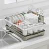 HOMEBOSILY Dish Drying Rack - 304 Stainless Steel Dish Rack,