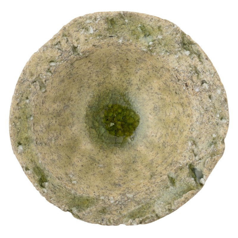 Marui Pottery MR-3-4091 Shigaraki Ware Hechimon, Small Bowl, Diameter Approx.