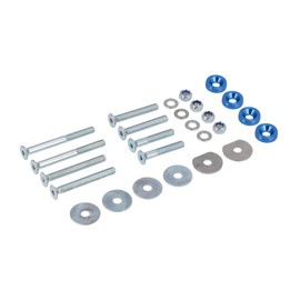 CNC Countersunk Washers 24 mm for Shock Absorber/Suspension Strut Blue for S51, S50, S70, S53, S83