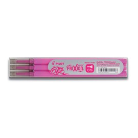 Pilot FriXion Point Refills 0.5 mm Pink (Pack of 3)