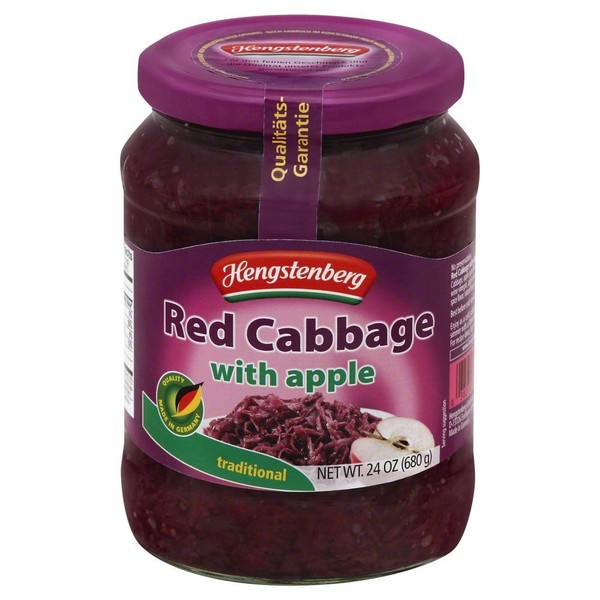 Hengstenberg Red Cabbage With Apple 24.3 OZ(Pack of 4)4