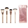 Brush and Bag Set in Rose Gold, pack of 1