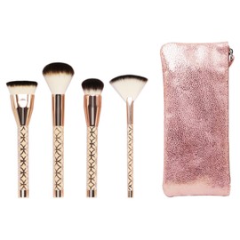 Brush and Bag Set in Rose Gold, pack of 1