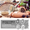 BOLEXINO #12 Stainless Steel Grinder Plate Assortment comes with 4