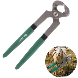 WADY Recortadora de Pezuñas, Cortadora de Pezuñas de Acero, Alicates de Herradura, Ahorro de Mano de Obra para Ganado, Ovejas, Caballos, Horse Farrier Hoof Trim Tool Alicates para Recortar Pezuñas