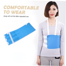 COLLBATH Rib Fixation Strap Rib Injury Support Rib Support Belt Right Arm Sling for Women Rib Support Brace Broken Rib Belt Rib Protector Vest Rib Injury Brace Blue Composite Cloth