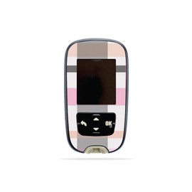 MightySkins Skin Compatible with Accu-Chek Guide - Plaid | Protective, Durable, and Unique Vinyl Decal wrap Cover | Easy to Apply, Remove, and Change Styles | Made in The USA