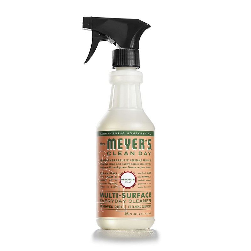 MRS. MEYER'S Clean Day All-Purpose Cleaner Spray, Geranium, 16 fl.