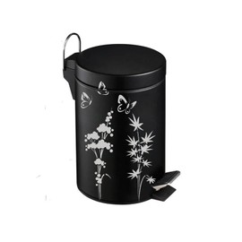 Craftreat Reusable Wild flower Stencil 12X12 inch for Painting on Wood, Canvas, Fabric, Paper, Floor, Wall and Tile Paper, Fabric and Floor DIY Art and Craft Stencils