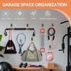 Shineeshi Garage Hooks Heavy Duty, 14 Pack Utility Steel Garage
