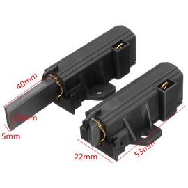 C-FUNN 2pcs Washing Machine Sole Motor Carbon Brushes Sole For Zanussi Electrolux AEG