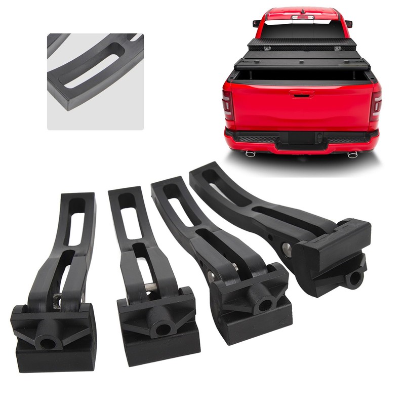 Rear Clamp, 4Pcs Universal Replacement Parts for Hard Folding or