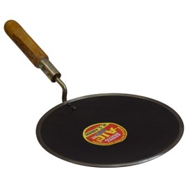 MARSHAL Karahi Indian Roti Iron Tawa Pan For Chapati Bread Cooking Utensil 9.5 inch