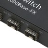 SFP Ethernet Fiber Switch Up To 120km 4 Optical Port