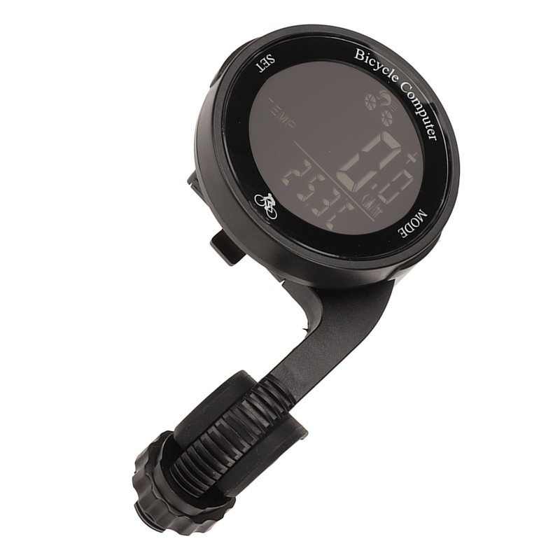 Bike Computer Speedometer Thermometer Clock Large Screen Clear Handwriting Waterproof
