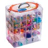 Sooyee - Contenedor apilable de 5 capas transparente