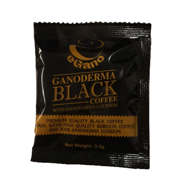 eGano Premium Quality Instant Coffee - Ganoderma Black Coffee (3.5g