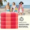 CASA COPENHAGEN Malibu Beach Towels Designed in Denmark Rough and