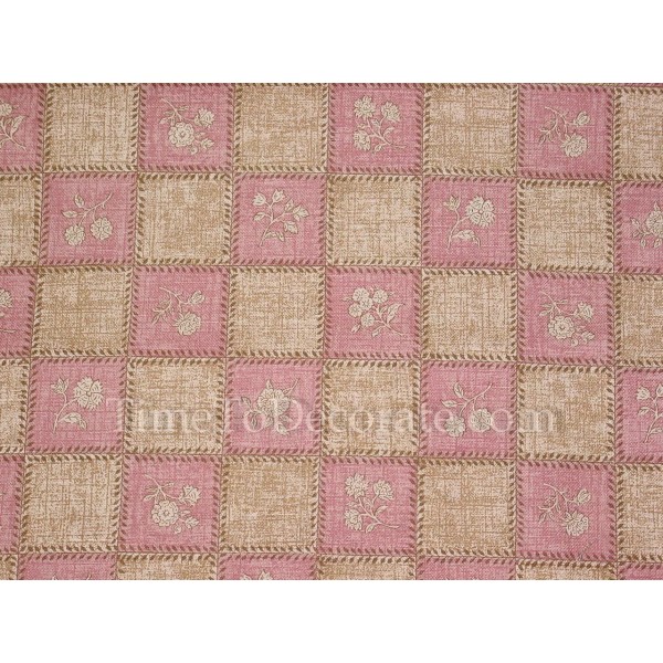 TimeToDecorate NEW Floral drapery custom VALANCE or table runner checks