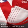 G128 Combo: American USA Flag & Christian Flag 3x5 Ft,