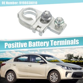 X AUTOHAUX Positive Battery Terminal 919803X010 Battery Cable Terminal End for Hyundai Accent 2015-2017 for Kia Rio 2016-2020